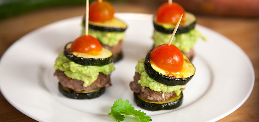 Zucchini-Mini-Burger-lowcarb-ketogen